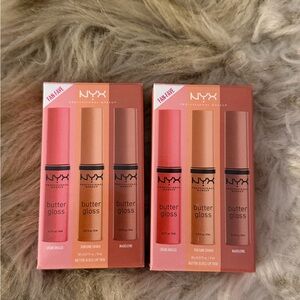 NYX Butter Gloss Trio ‼️2 PACK ‼️